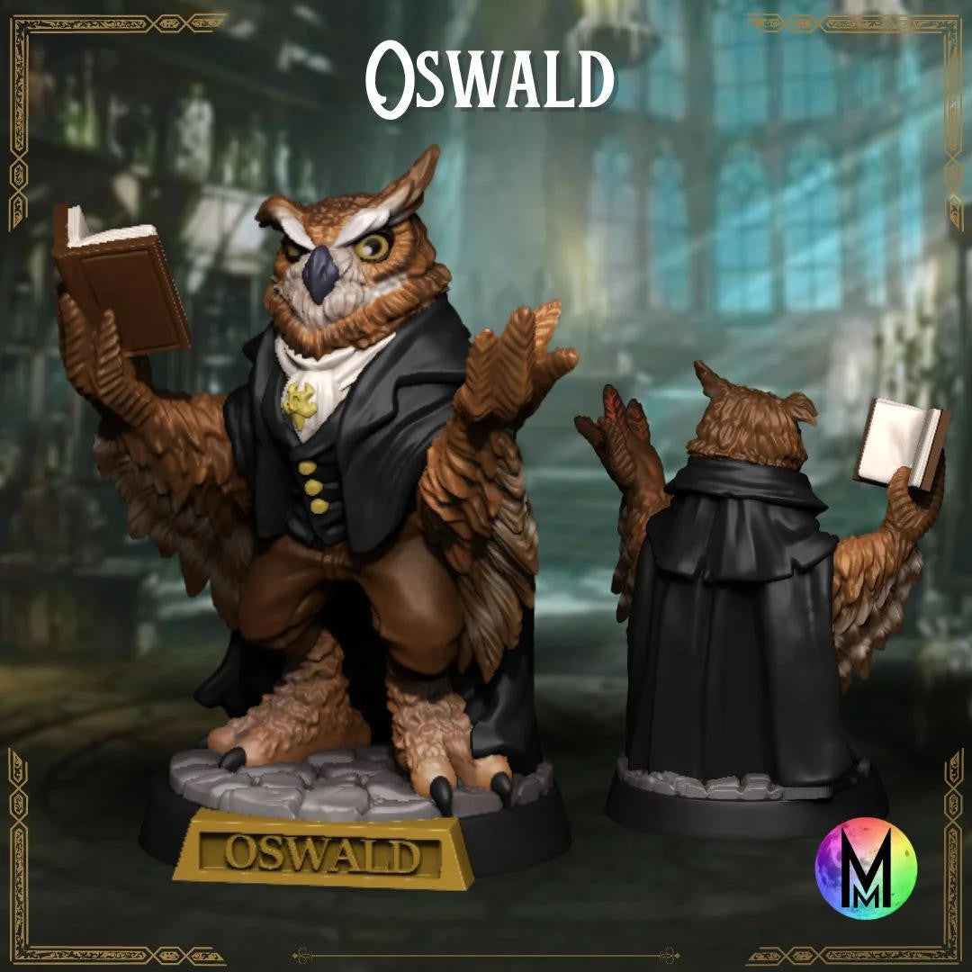 Moonlight Minis Oswald the Lecturer (Based)